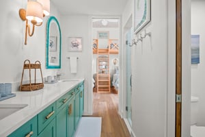 Jack and Jill Shared Bunk Bathroom, 1st Floor