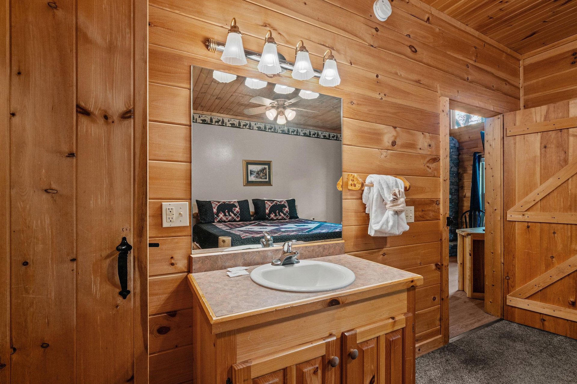 King Bedroom Attached Bathroom