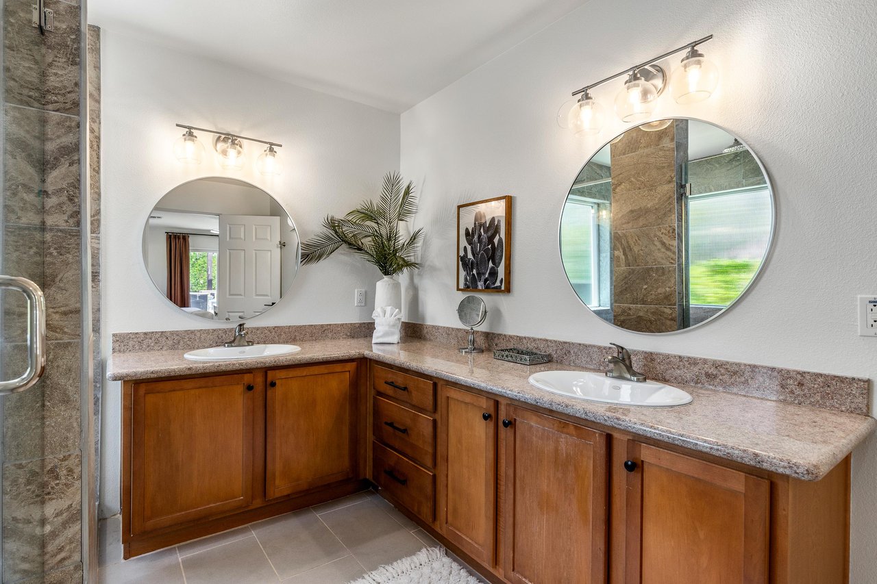Huge guest bathroom