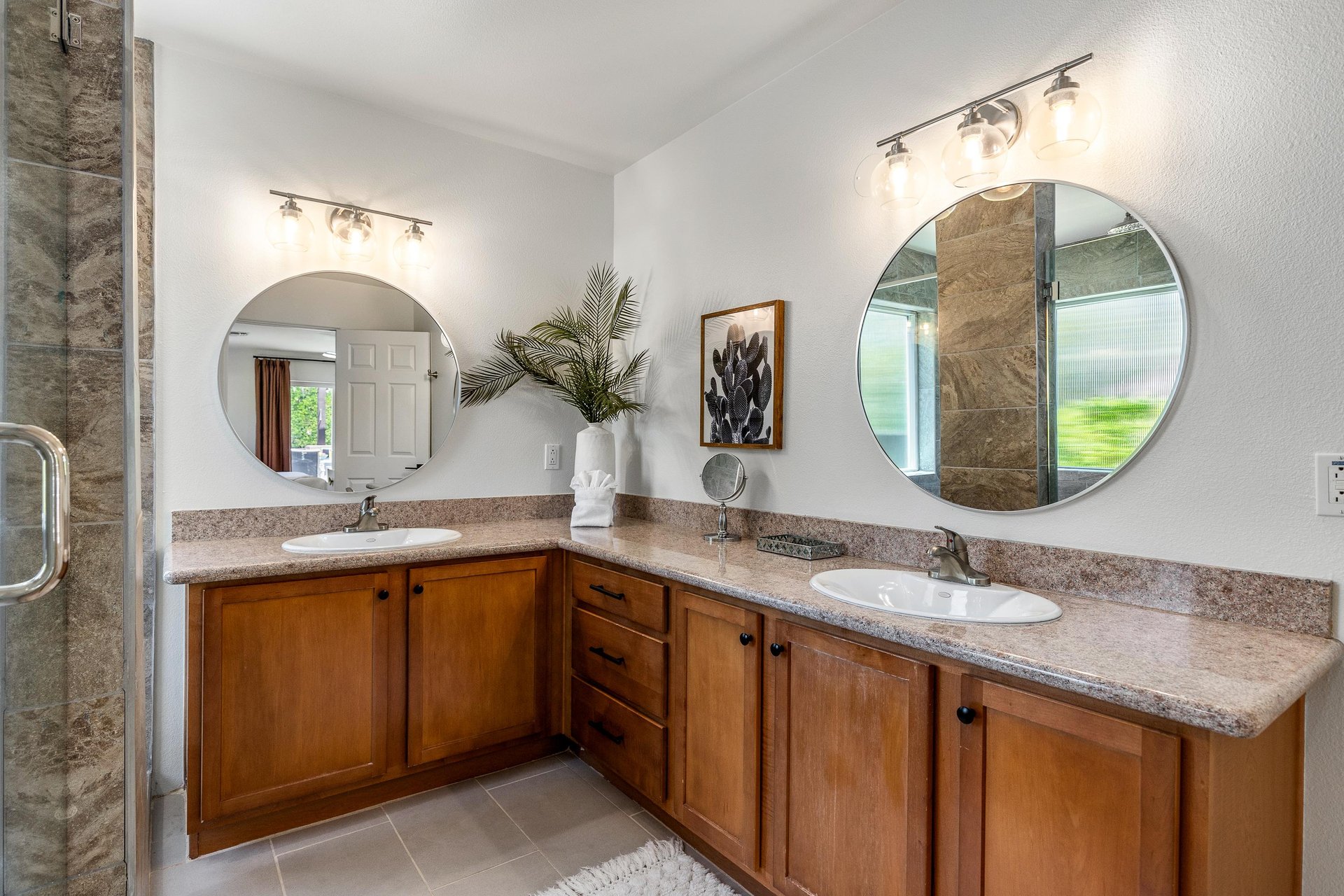Huge guest bathroom