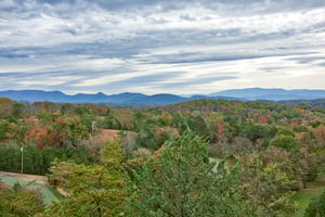 Mountain view at Eagles Nest, a 2bedroom cabin rental located in Sevierville