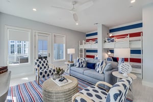 Second Living Room W Twin Bunk Beds, 1st Floor