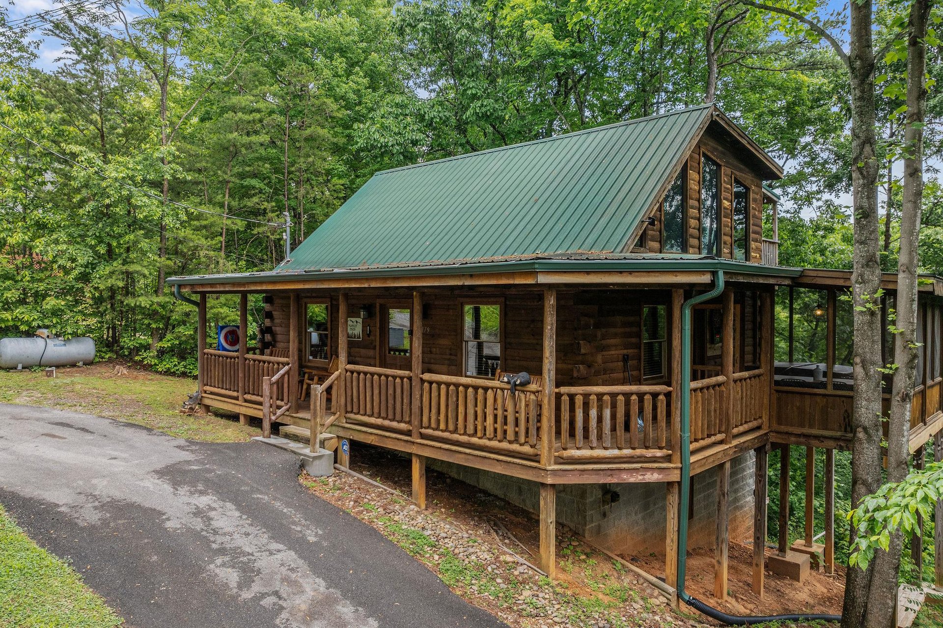 Front of Moonlit Pines