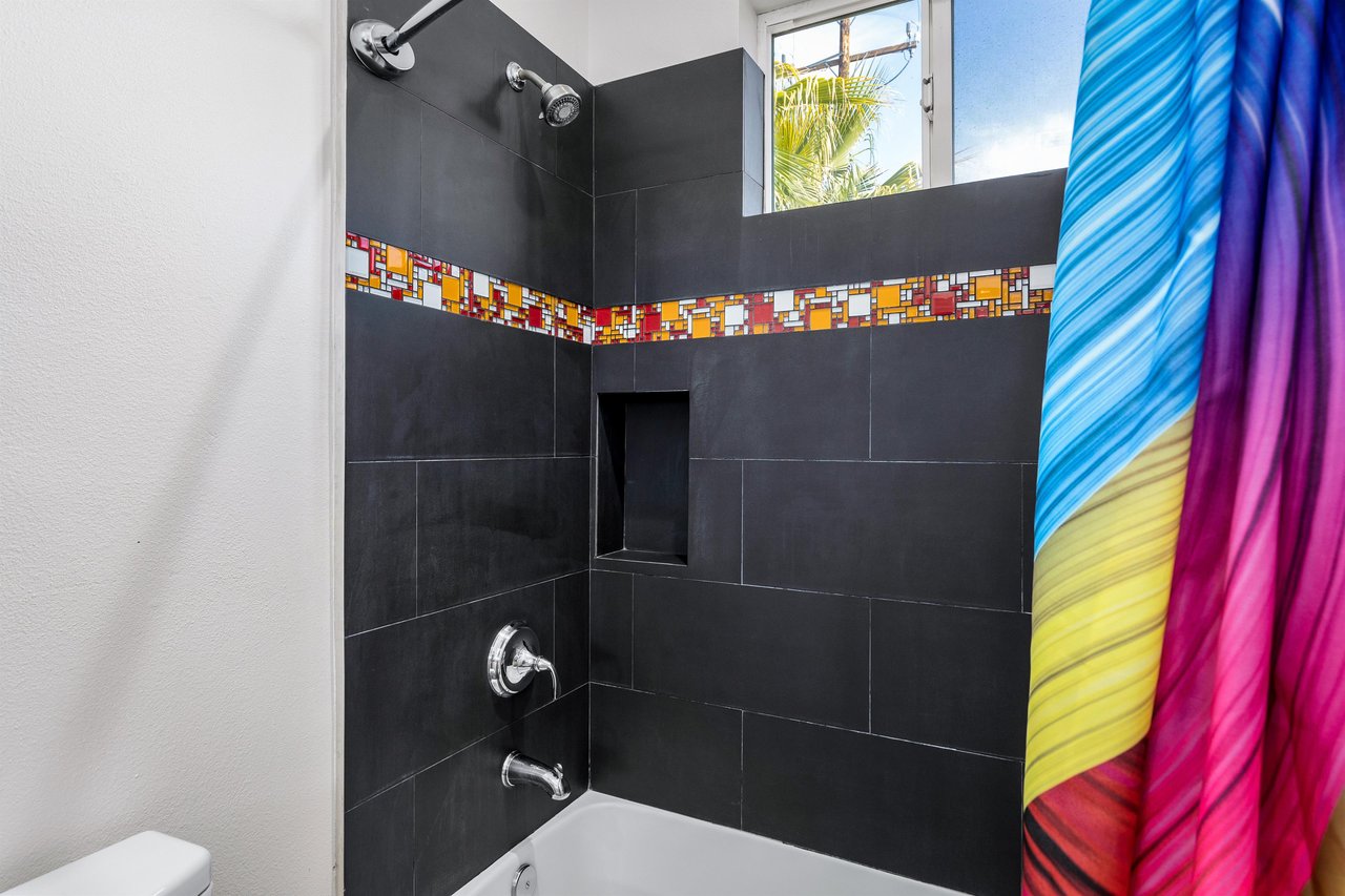 Shower and tub