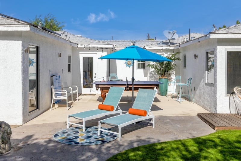 Enjoy a book while enjoying the Palm Springs sun