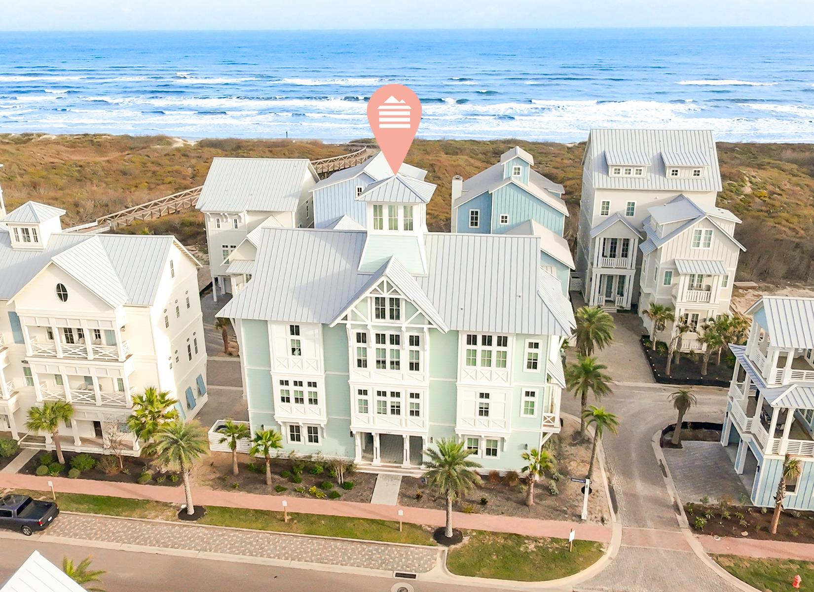 Aerial View, Location