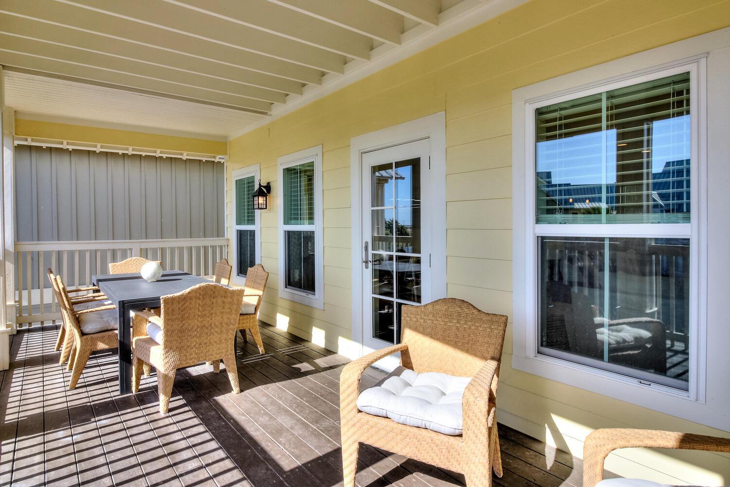 Outdoor Dining Balcony, 2nd Floor