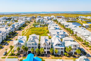 Aerial View From Beach