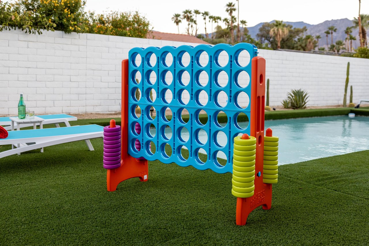 Play a game of giant Connect Four