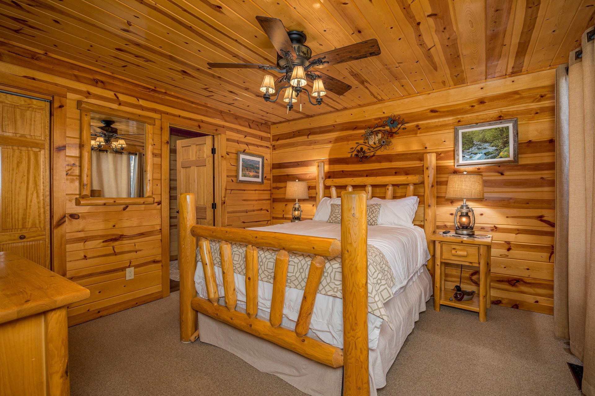 Queen bed