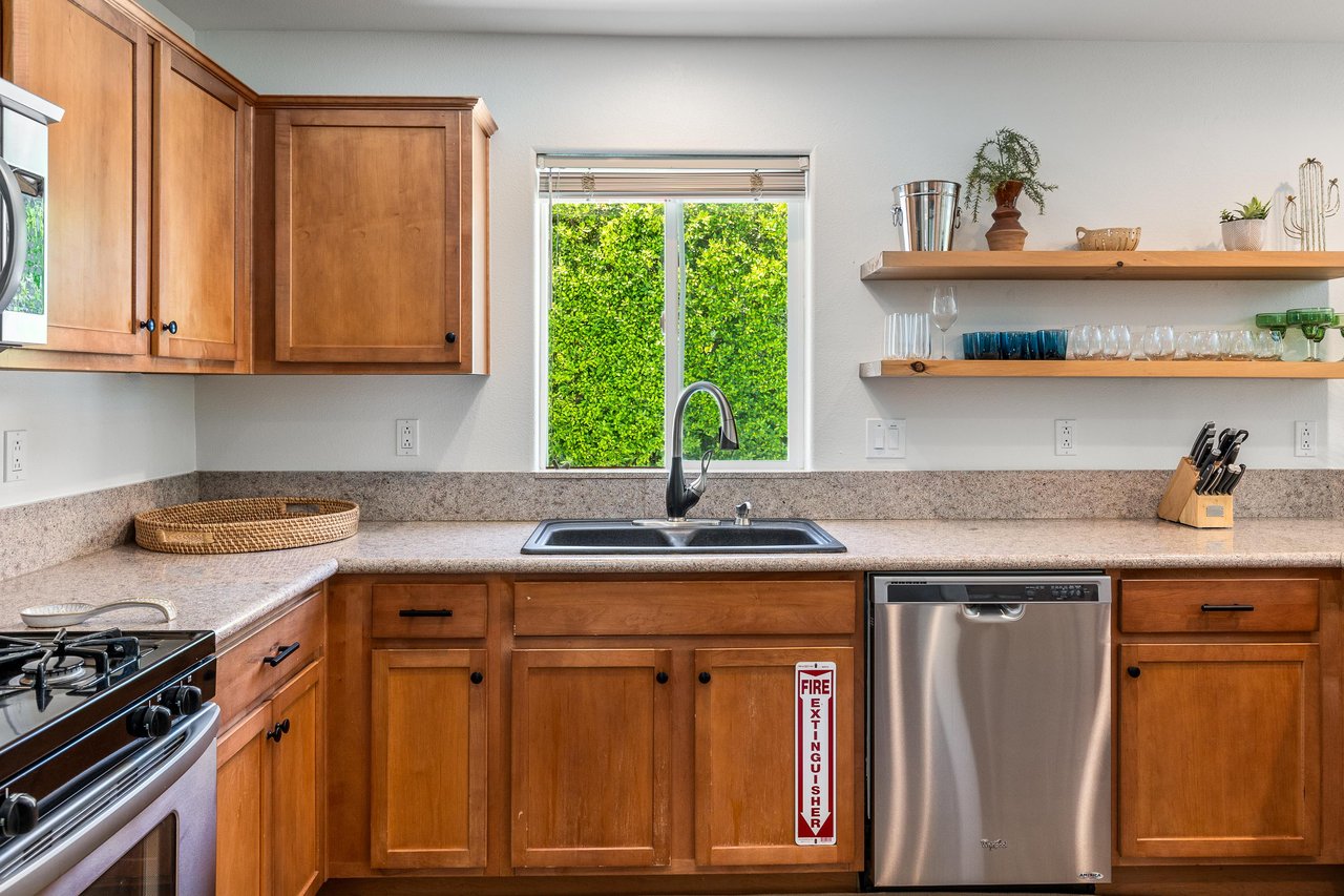 Spacious kitchen