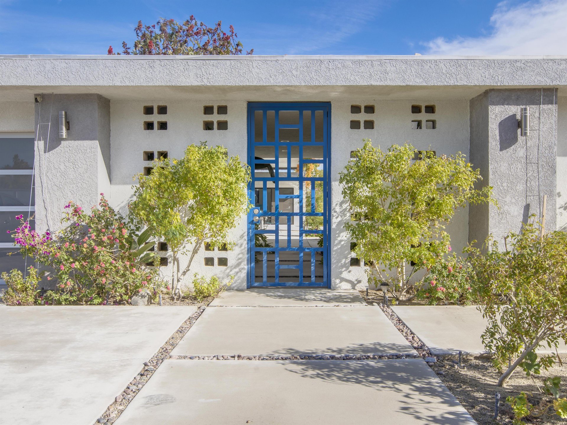 Blue door