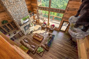 Living Room Fireplace Area
