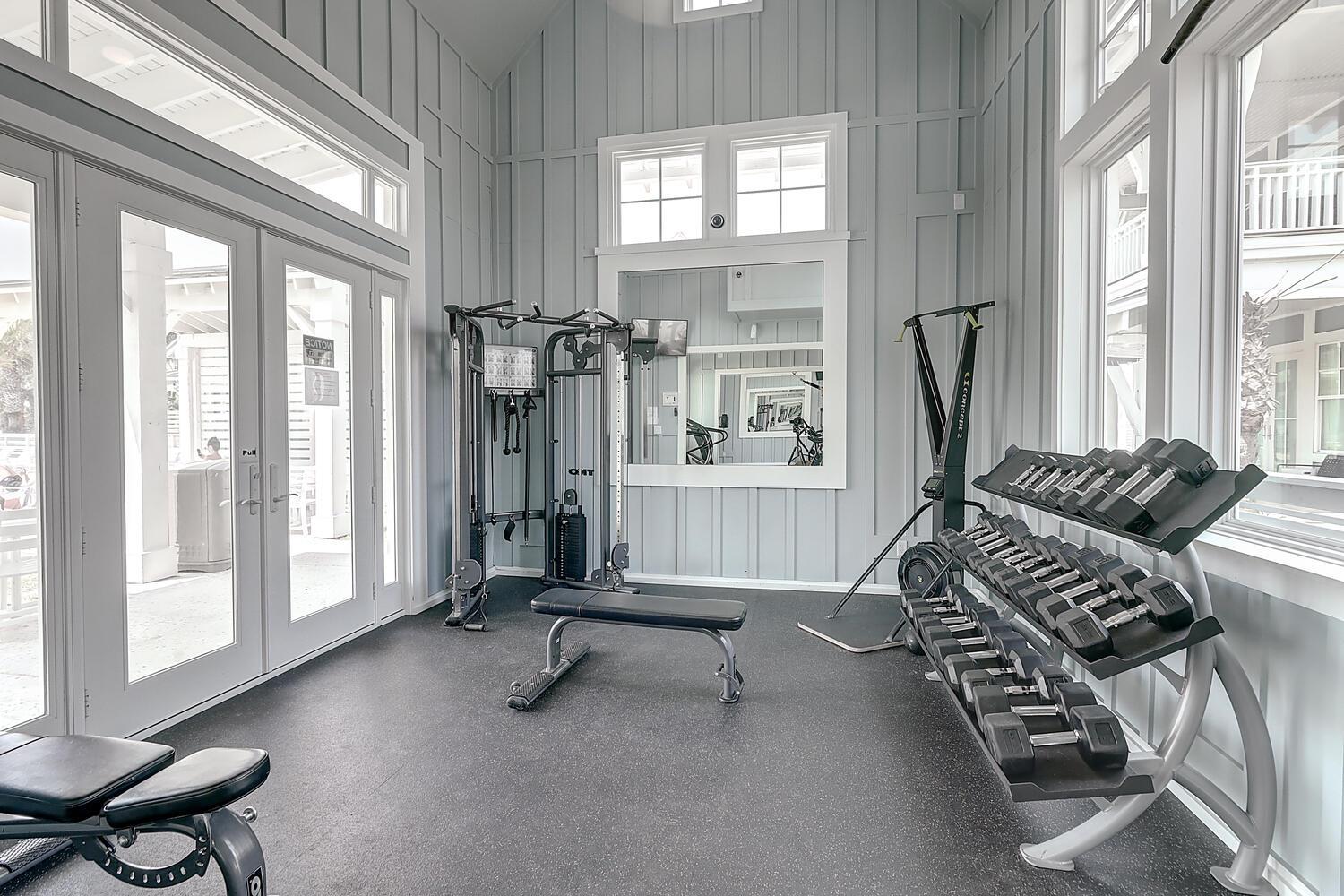 Fitness Center at Dune Pool