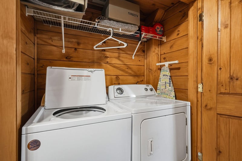 Keep your wardrobe fresh and ready during your stay with inunit laundry facilities—just toss in a load and enjoy your vacation.