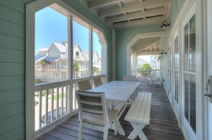 WrapAround Balcony off Dining Room, 2nd Floor