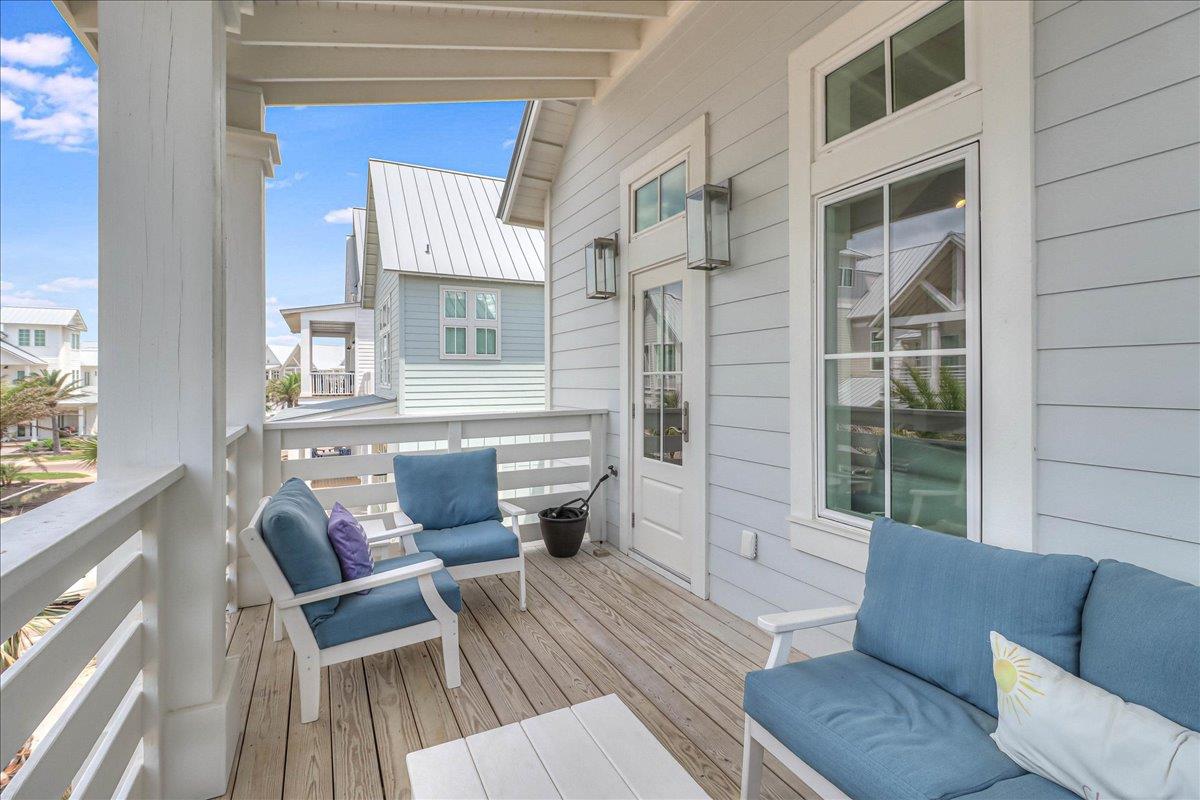 2nd Floor, Living Area Balcony