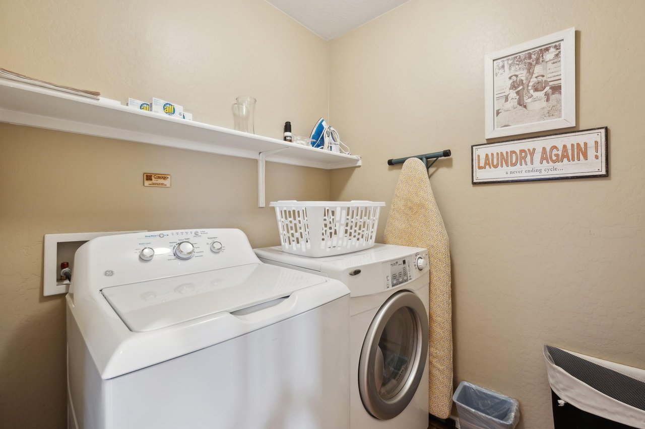 Washer and Dryer