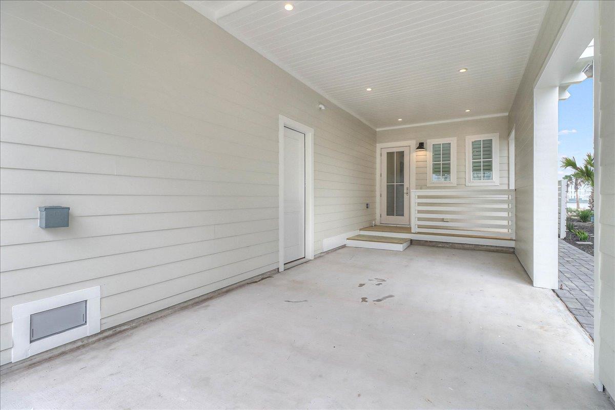 Carport  Back Entrance