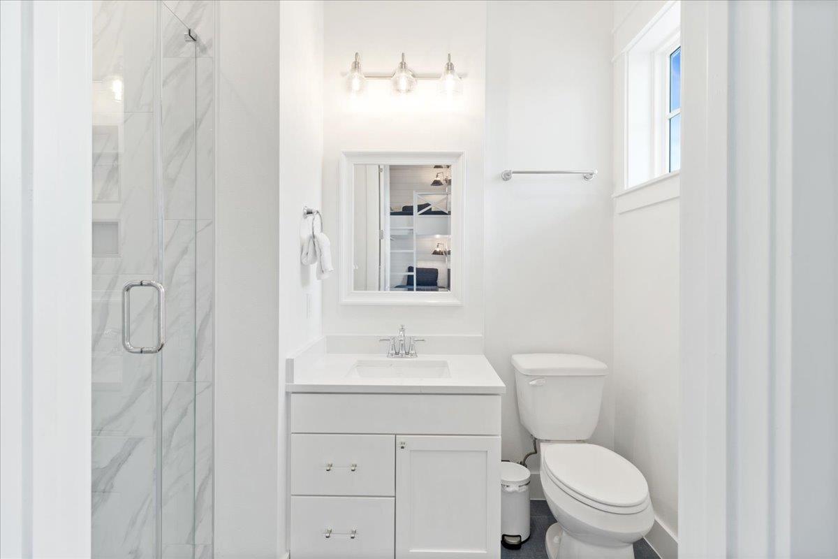 Bunk Room Attached Bathroom