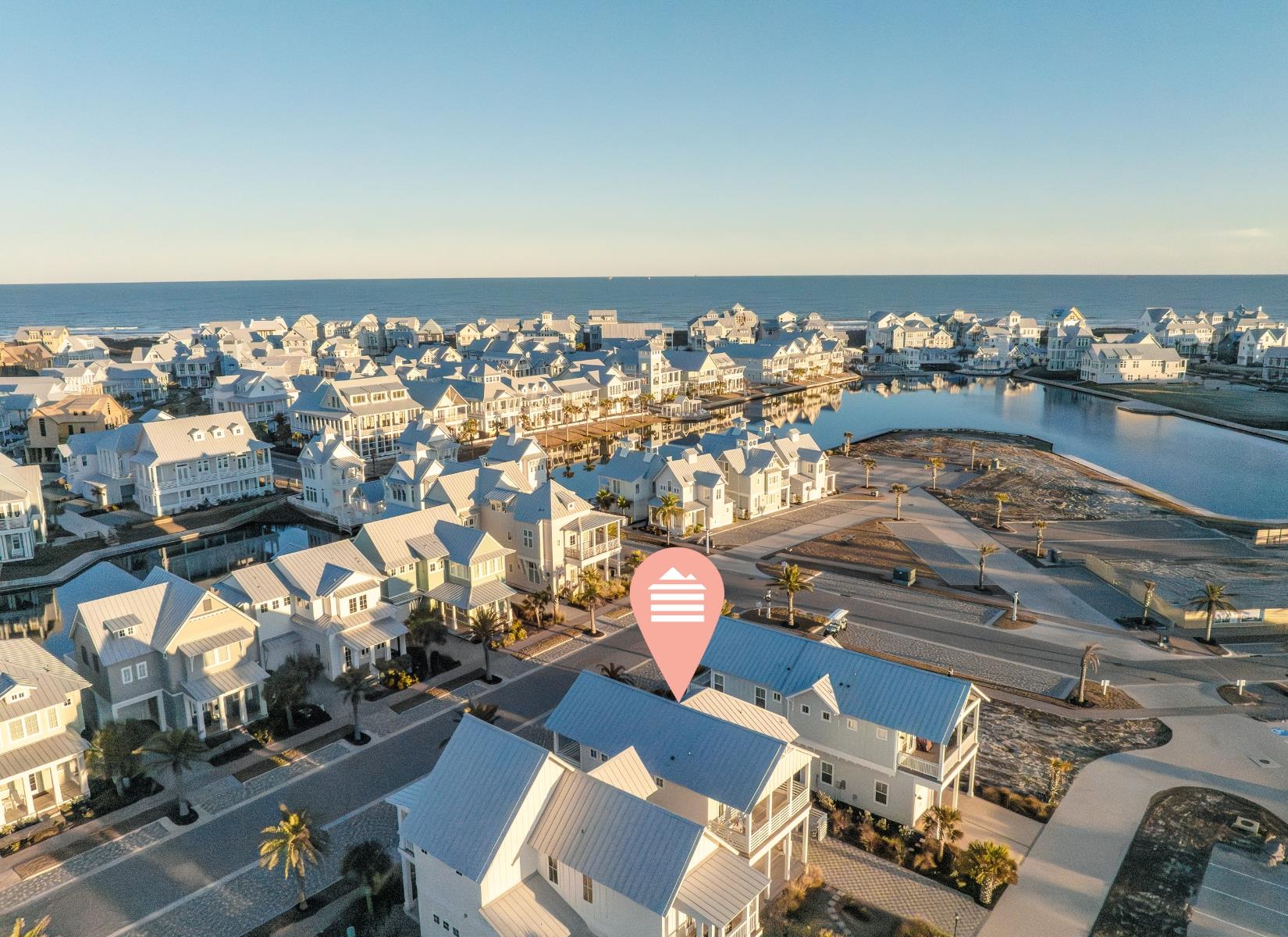 Aerial View, Location