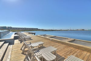 South Pool Lounging over the Lake