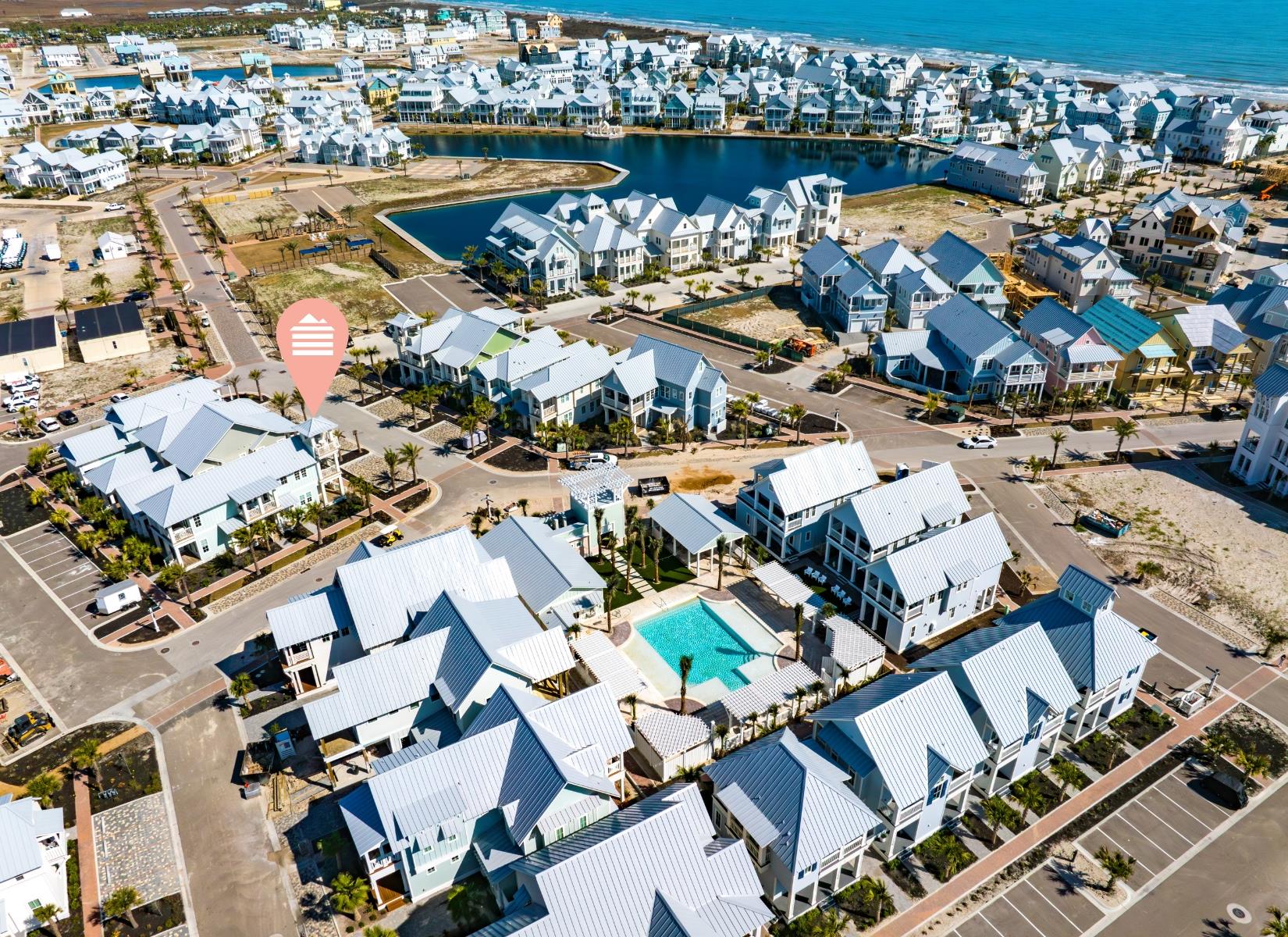 Aerial View, Location