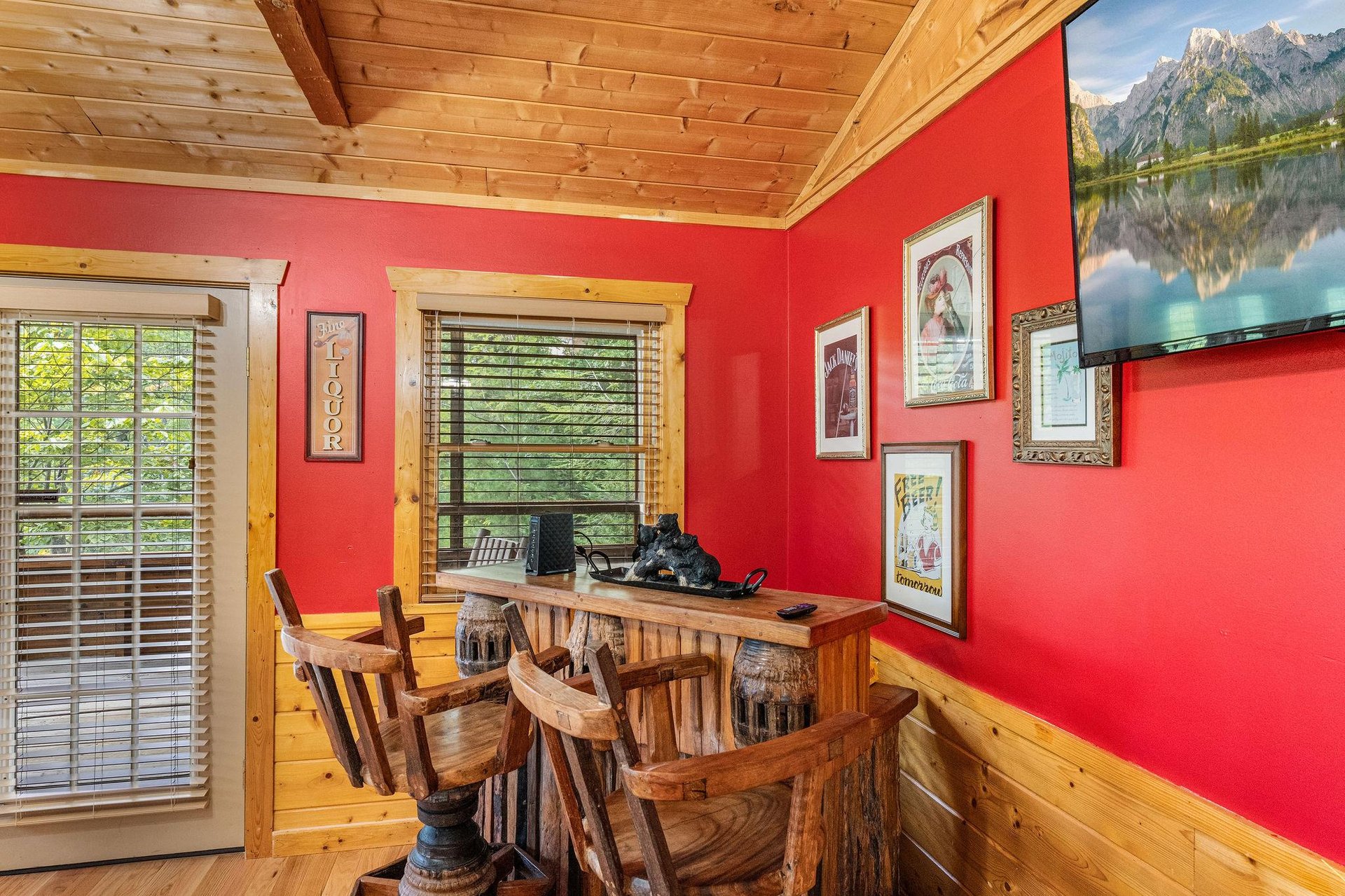 seating in game room