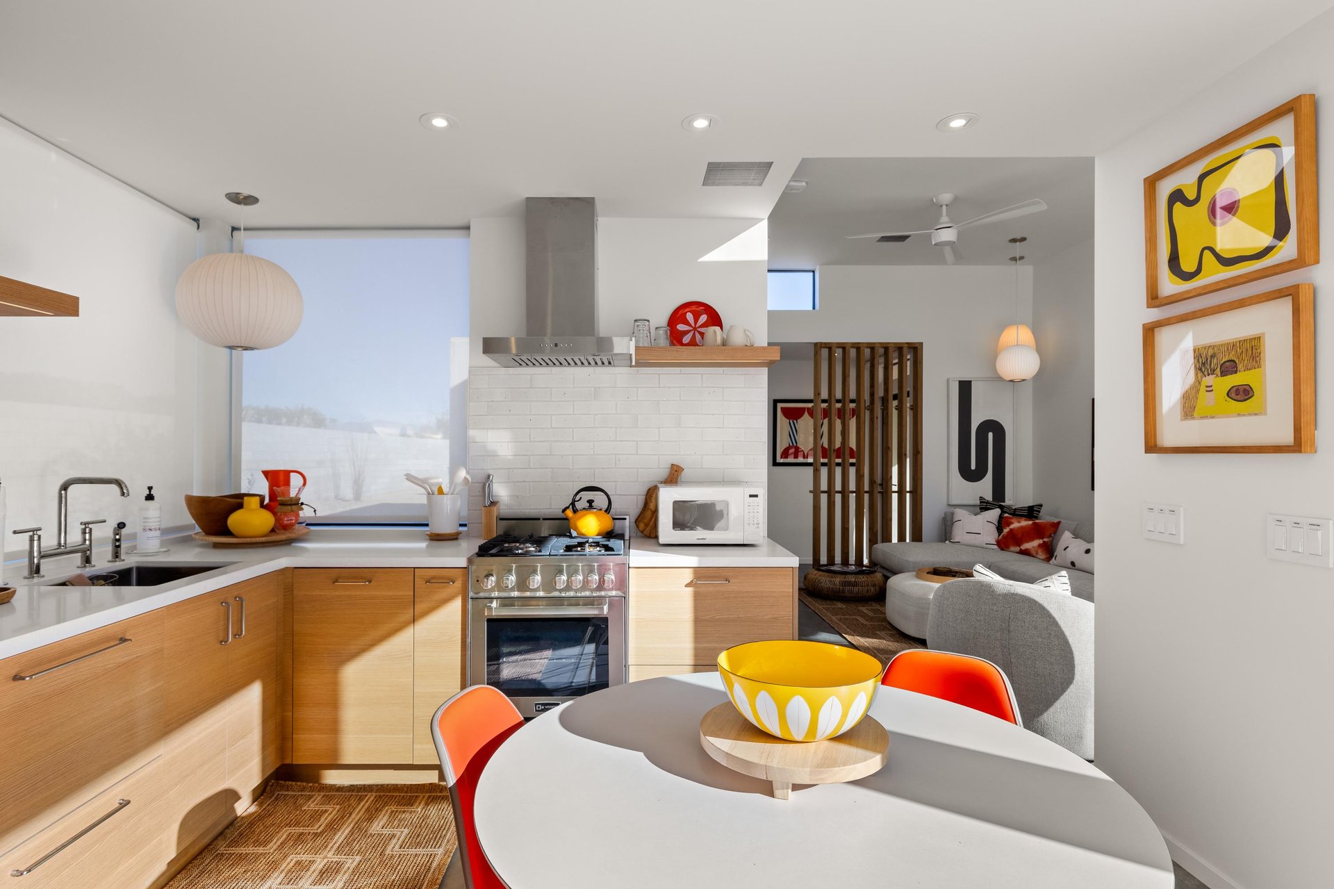 Sleek, modern kitchen