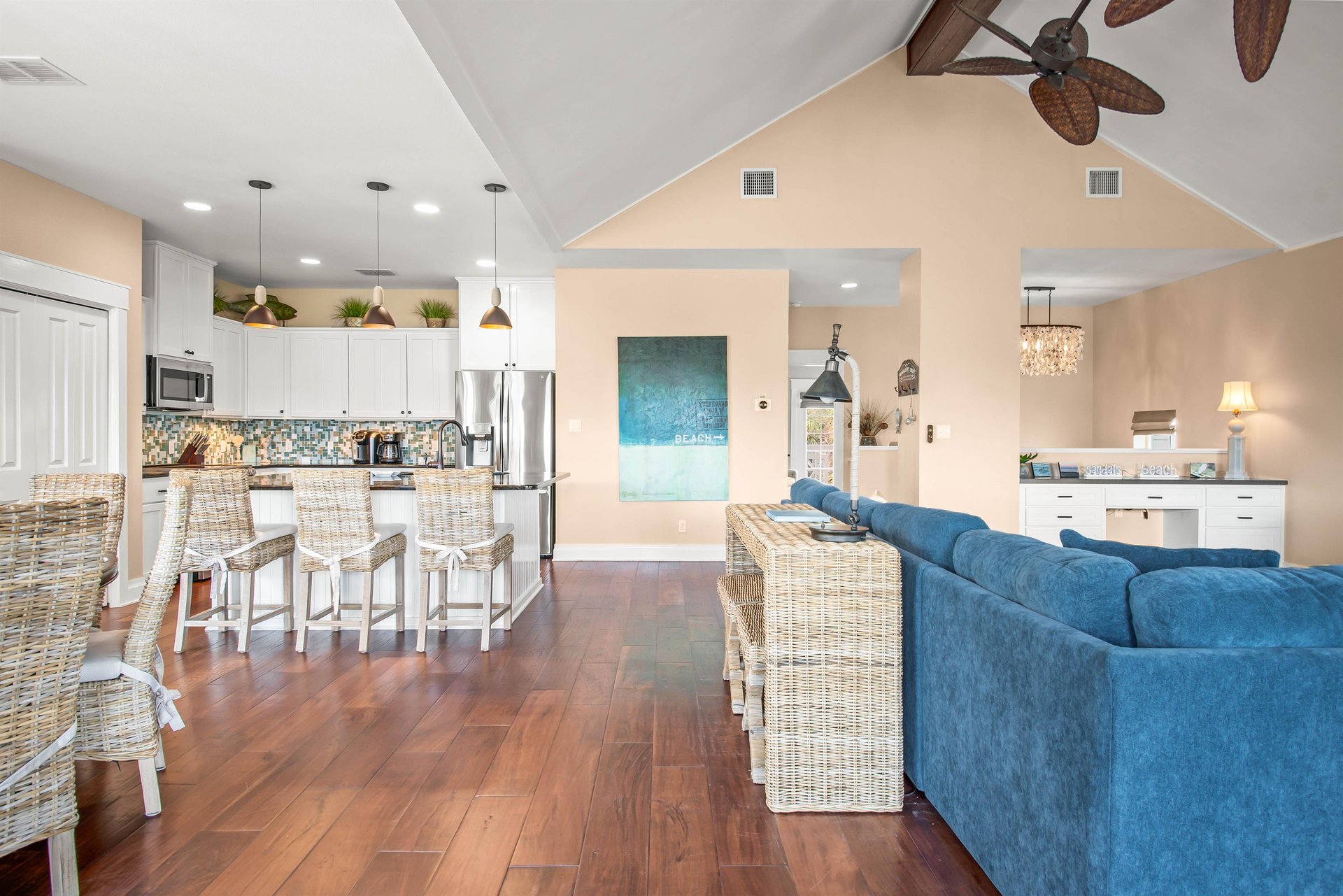 View from Balcony Door 2nd Floor Living Room