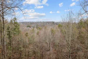 Hillside view at Lumber Jack Lodge, a 1 bedroom cabin rental located in Gatlinburg