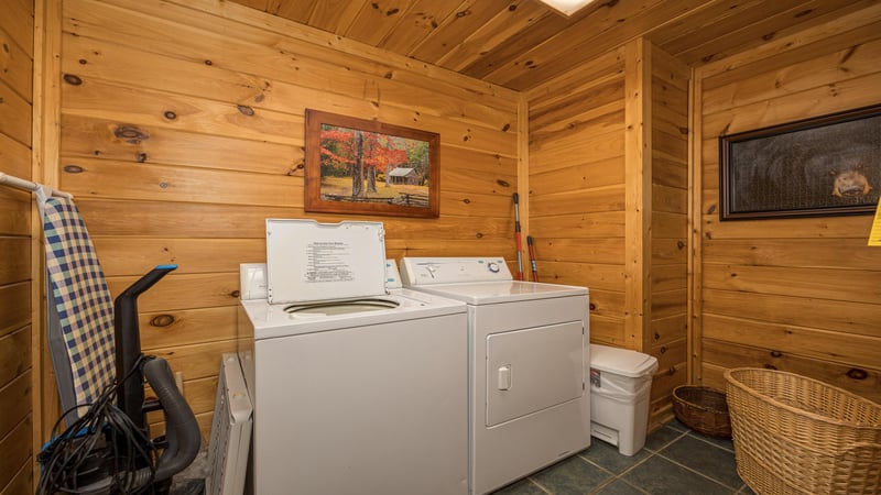 Washer and dryer