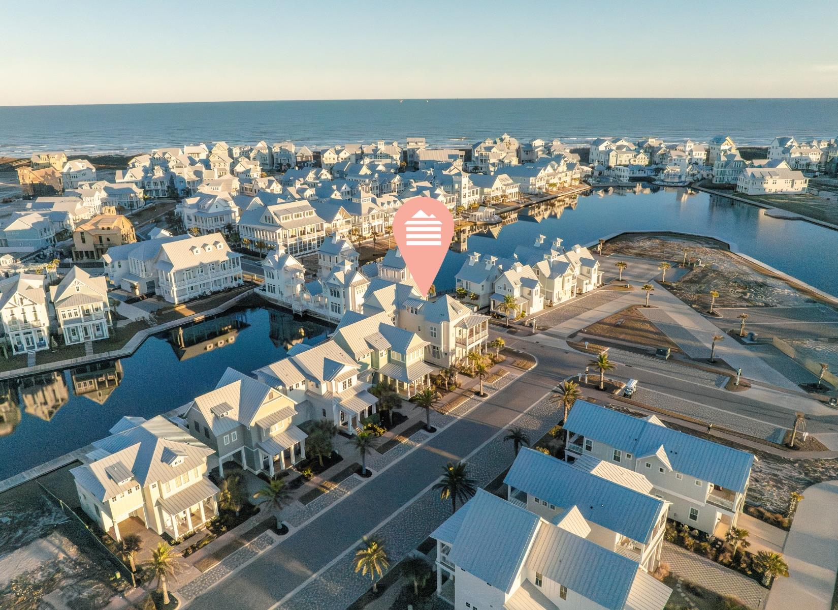 Aerial View, Location