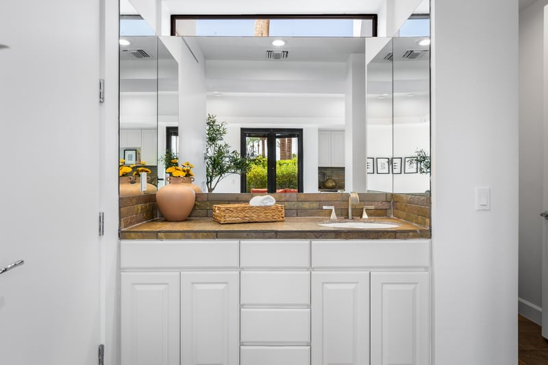 Lovely guest bathroom