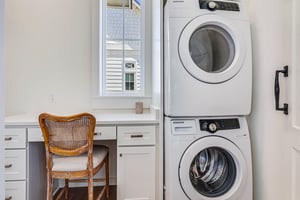 Work Desk and Laundry Behind Kitchen, 3rd Floor
