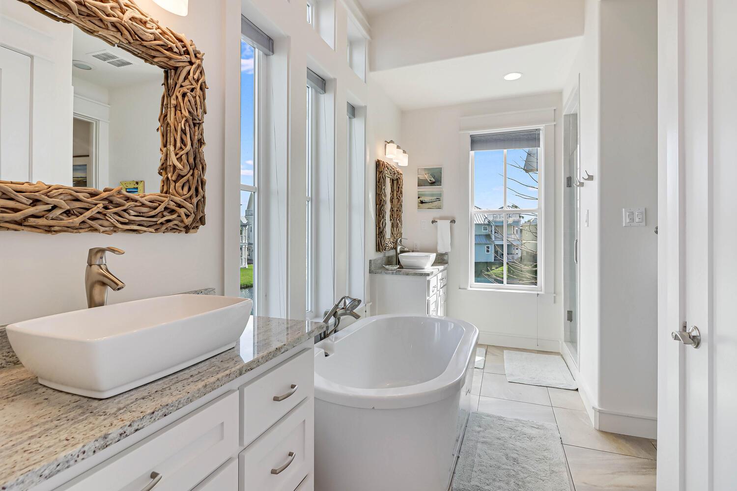 Primary King Suite Bathroom, 2nd Floor