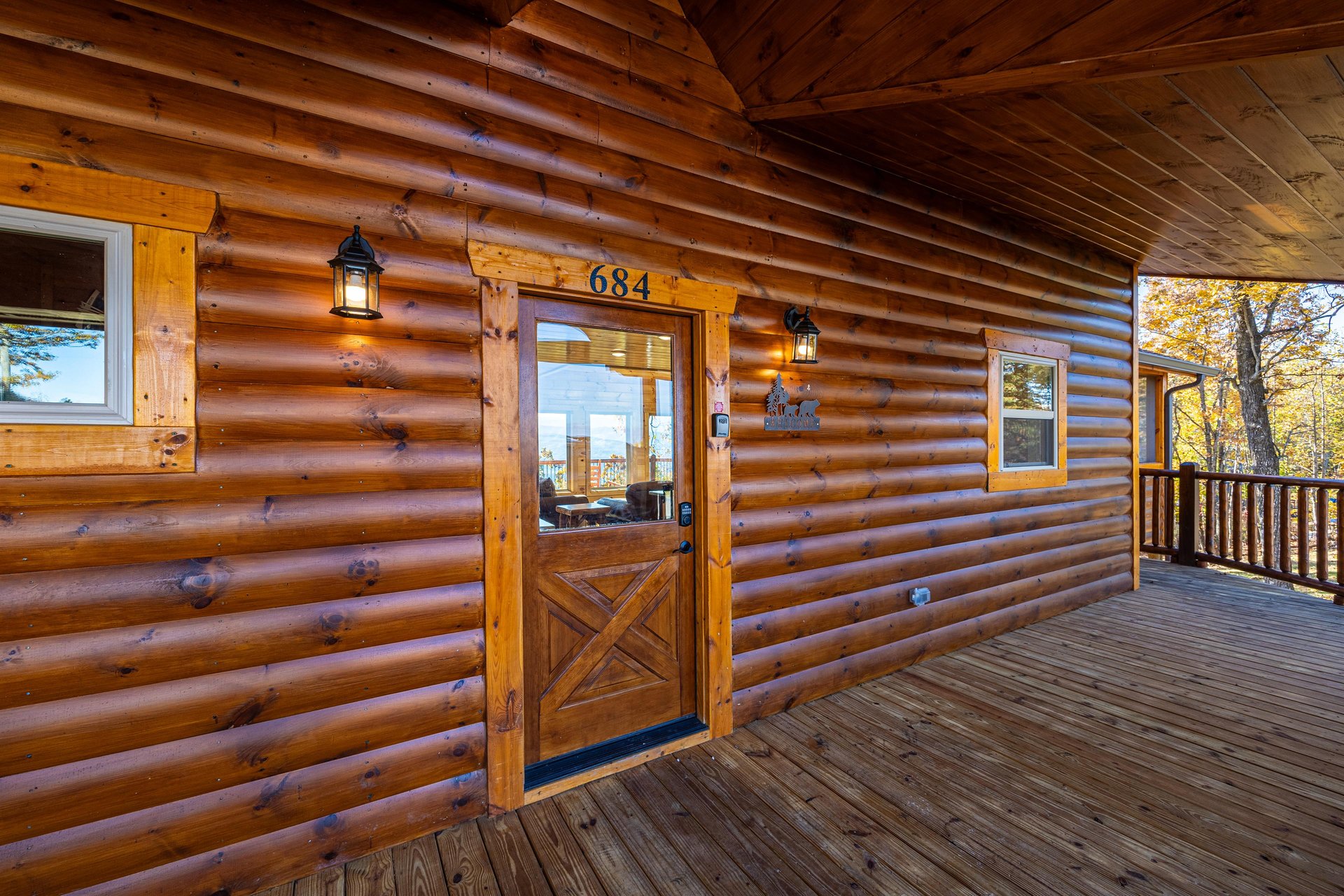 Front entrance of 7 Peaks View