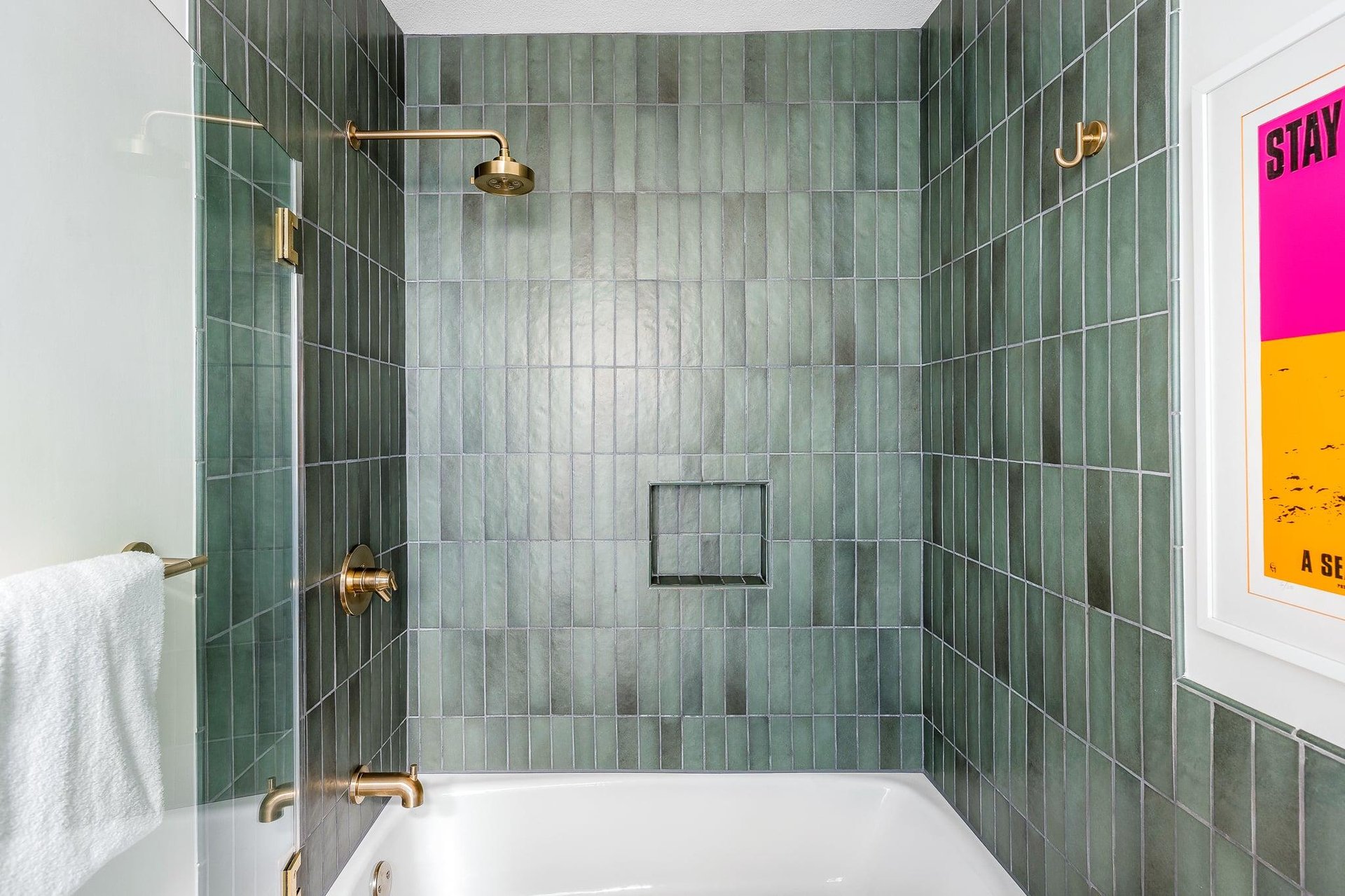 Waterfall shower