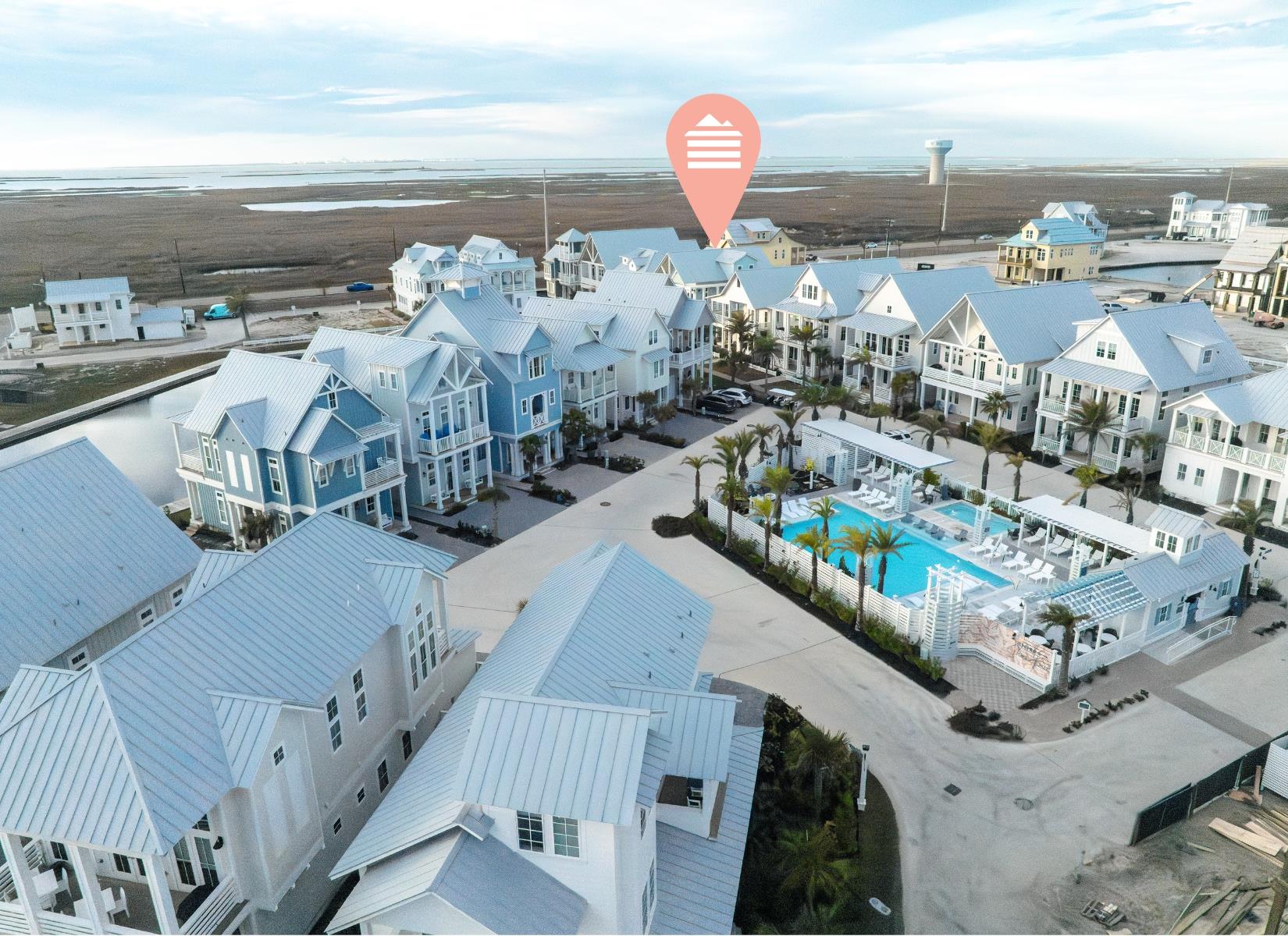 Aerial View, Location