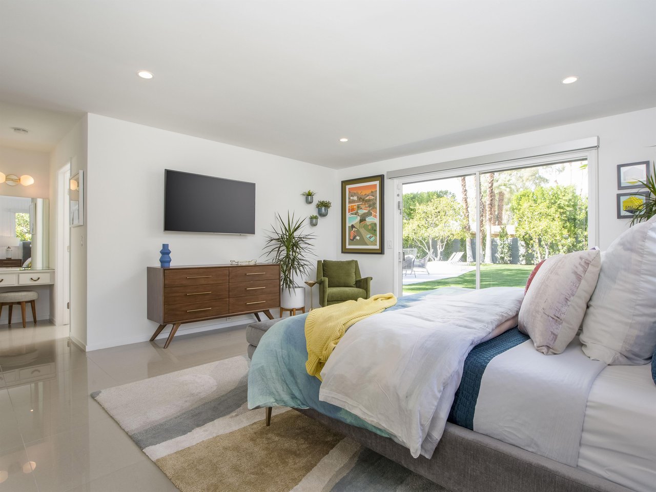 Outdoor access from your gorgeous bedroom