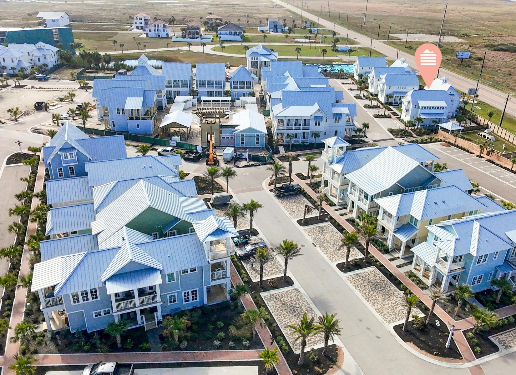 Aerial View, Location