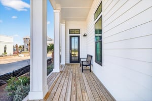 Rear Entry Patio Across From Sea Glass Pool, 1st Floor