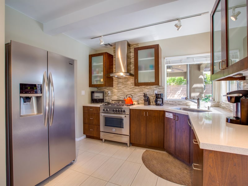 Cook at home in the gorgeous chefs kitchen