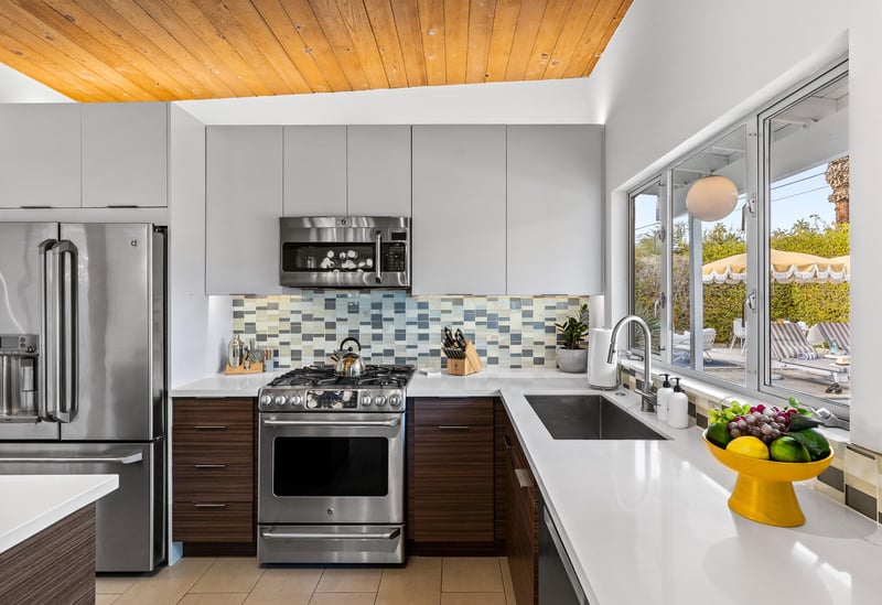 Stainless steel appliances