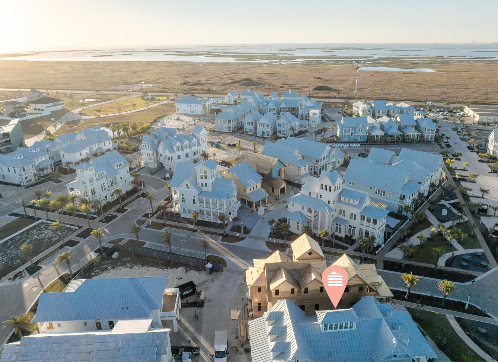 Aerial View, Location