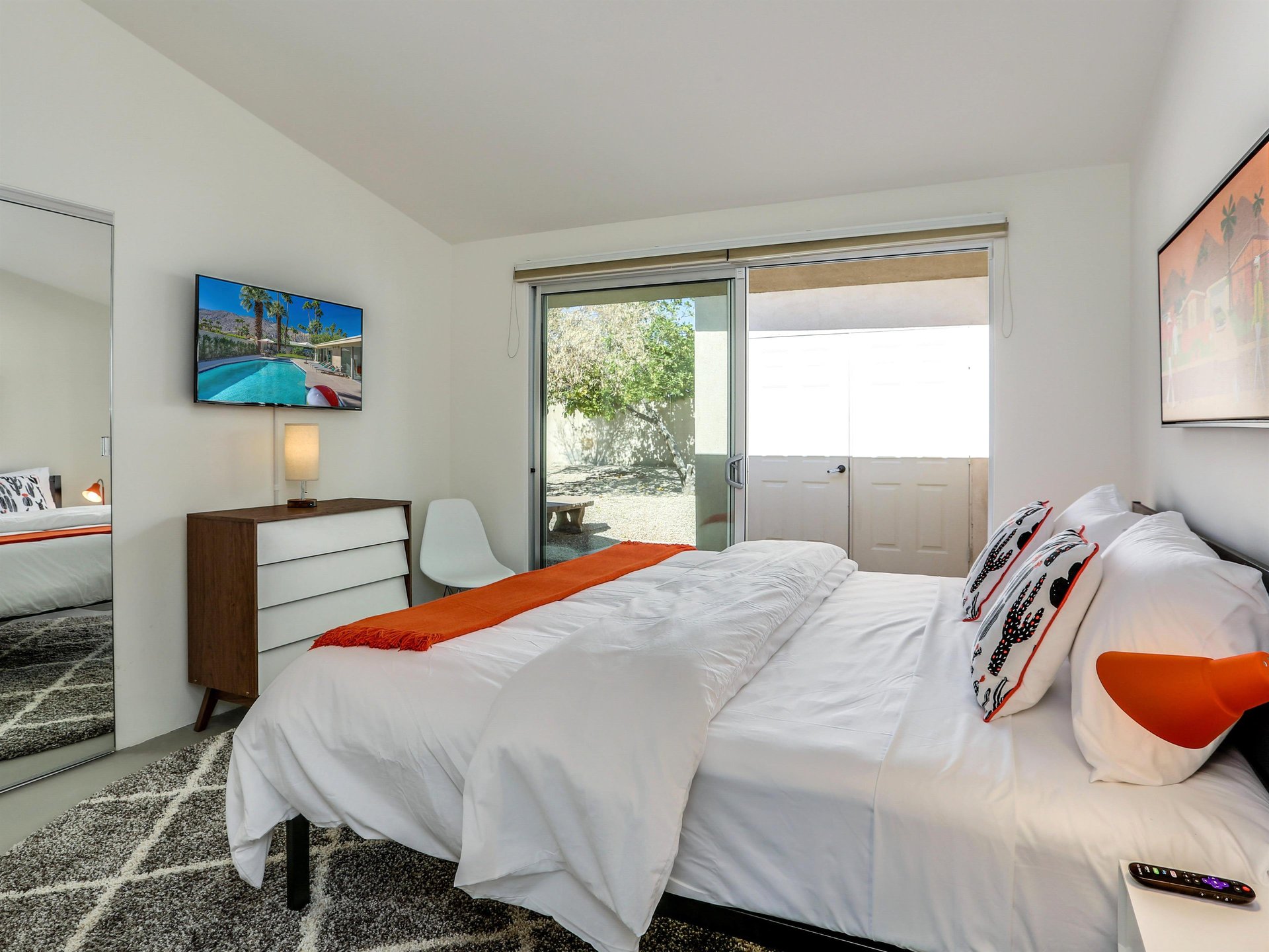 Upscale bedroom