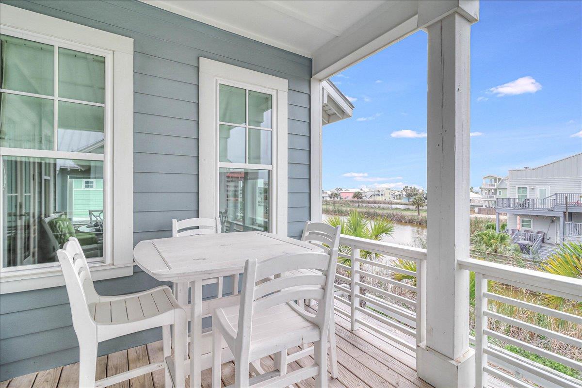 Back Balcony, 2nd Floor