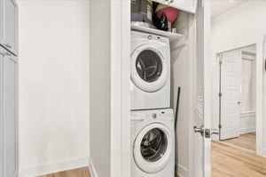 Laundry Closet, 1st Floor