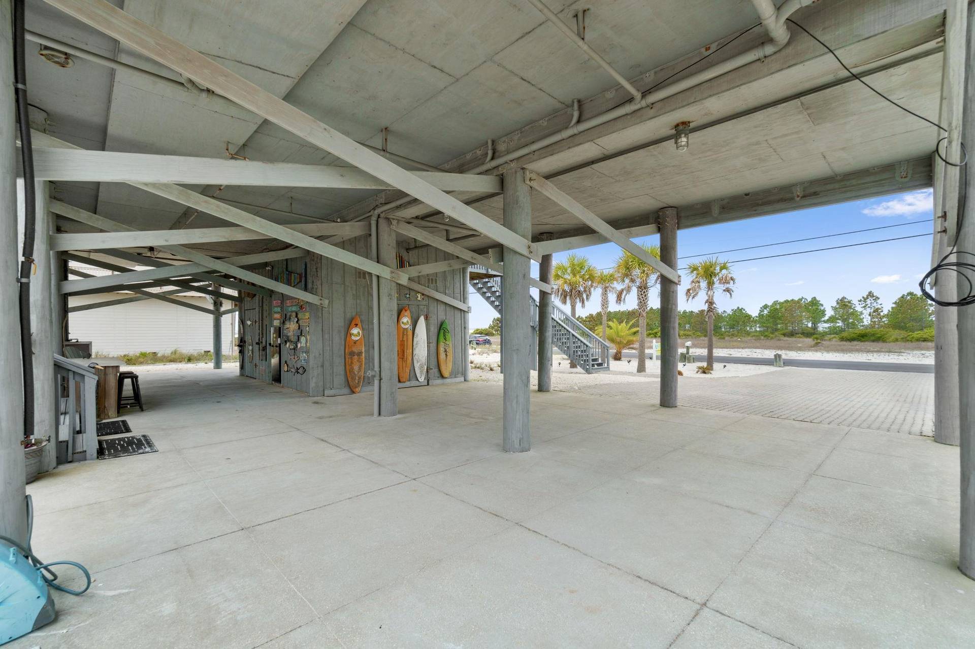 Hangout Area Under House