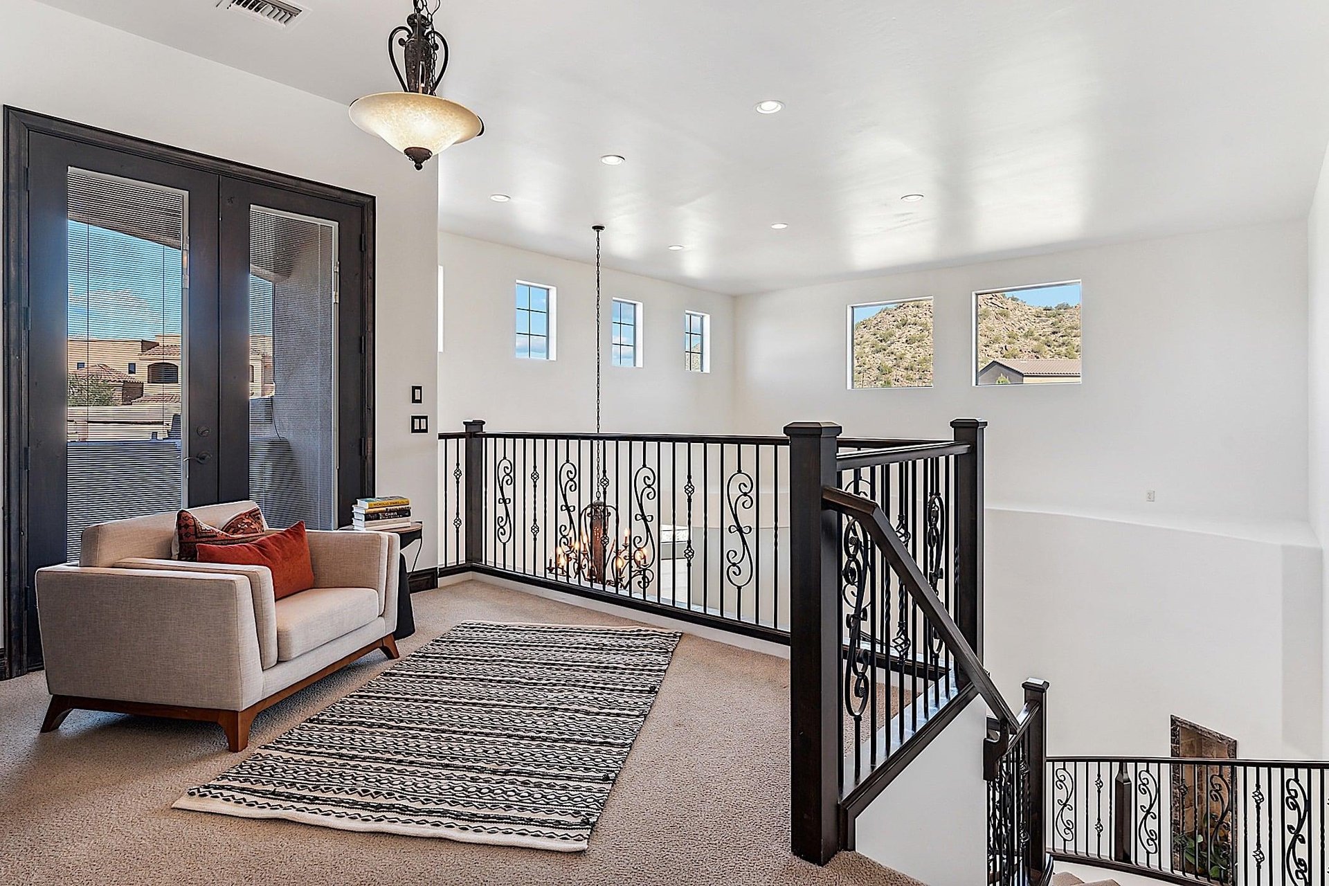 Loft sitting area